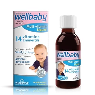 Vitabiotics Wellbaby Multivitamin Drops - 30ml Dropper Bottle