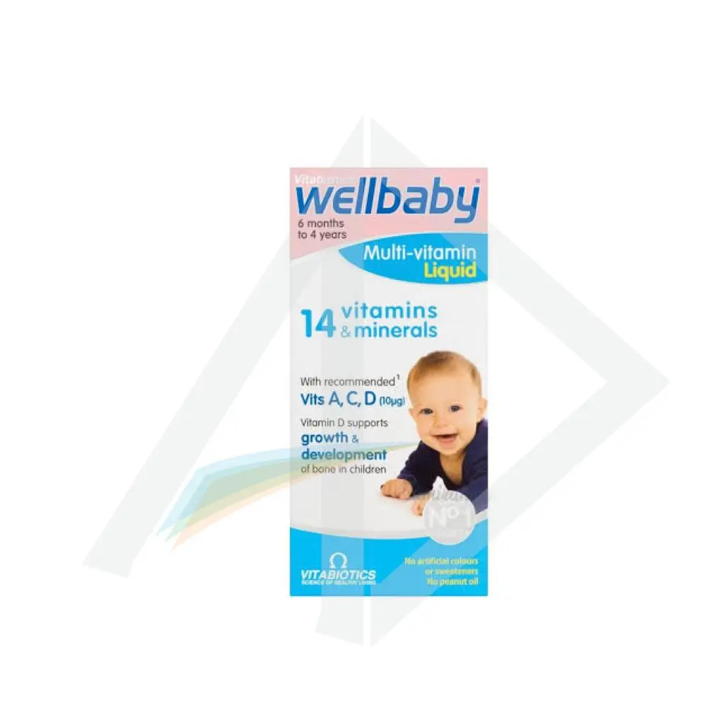 Vitabiotics Wellbaby Multivitamin Liquid - 150ml Bottle