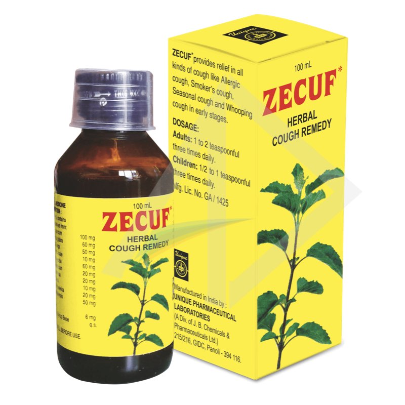 Zecuf Herbal cough Syrup -100mils
